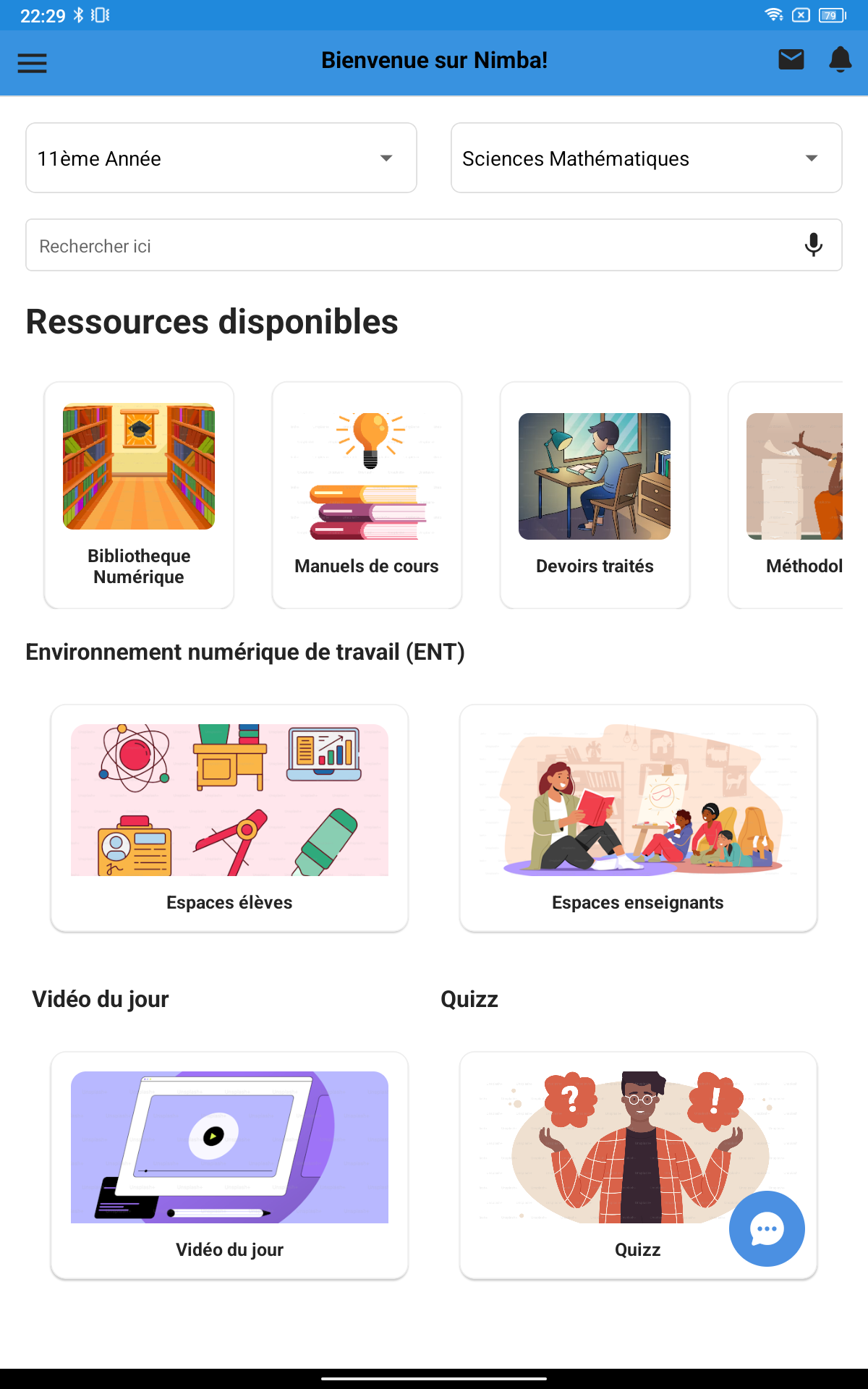 Appli Mon-Nima: Une plateforme numérique au service des lycées