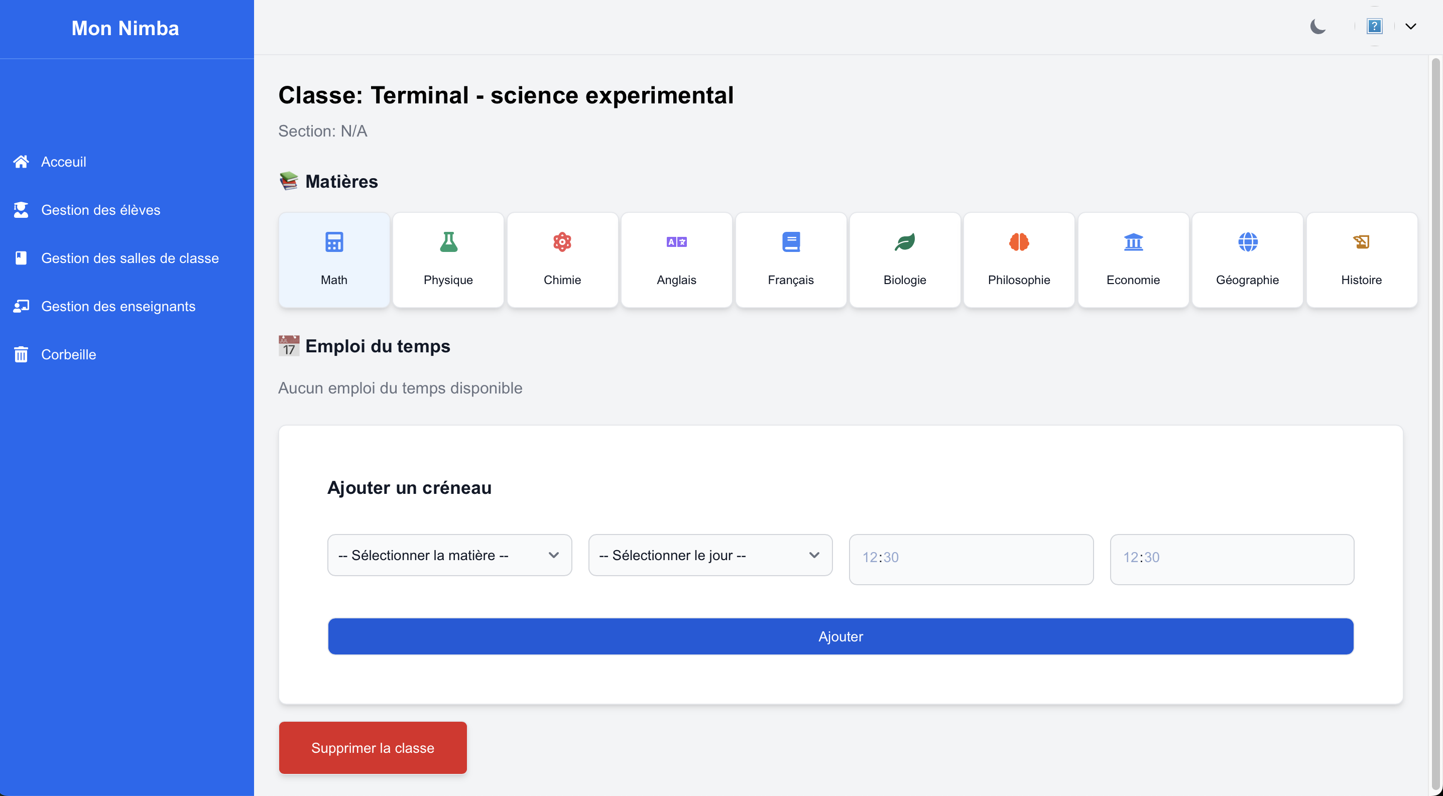 Mon-Nima : Une plateforme numérique au service des lycées